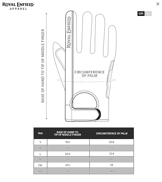 ROYAL ENFILED RAMBLER V3 GLOVES BLUE