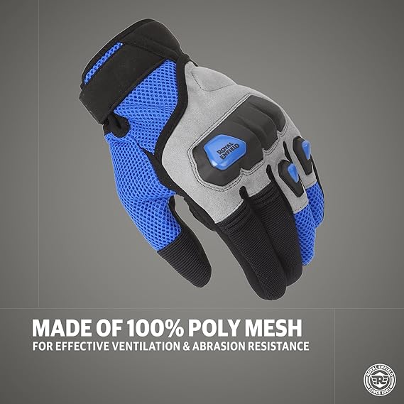 ROYAL ENFILED RAMBLER V3 GLOVES BLUE