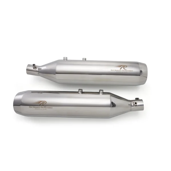 Red Rooster Astral Polish Exhaust For Royal Enfield Super Meteor 650cc