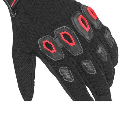 Raida Avantur MX Motorcycle Riding Gloves Red