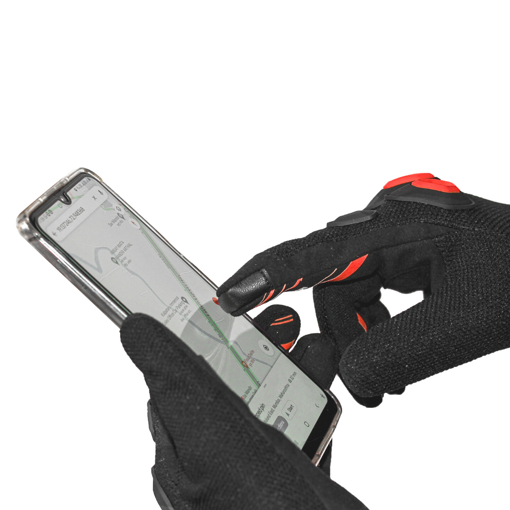 Raida Avantur MX Motorcycle Riding Gloves Red