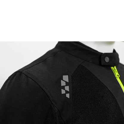 Raida BOLT Motorcycle Ridding Jacket CE Level 2 Armors  Abrasion Resistance Fabric Lightweight HIVIZ