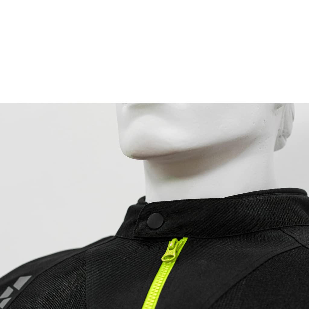 Raida BOLT Motorcycle Ridding Jacket CE Level 2 Armors  Abrasion Resistance Fabric Lightweight HIVIZ