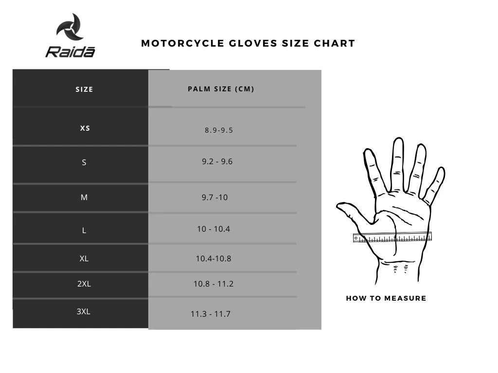 Raida Carbonite Gloves Grey