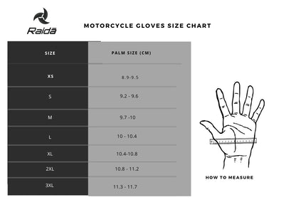 Raida Carbonite Gloves Grey