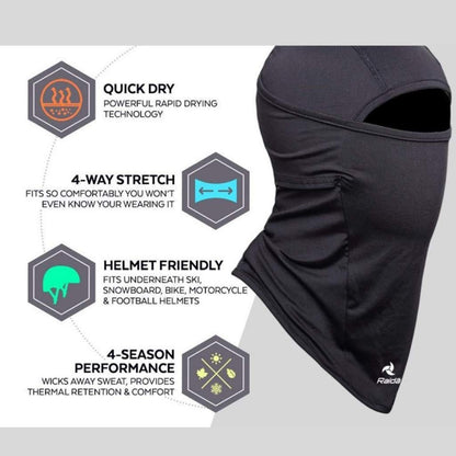 Raida CoolSkin Balaclava Multi-Functional Design  Full-Face Protection