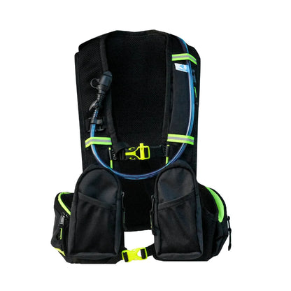 Raida Hydration Bag with 2L BPA-Free Bladder No Movement While Riding Ultra-Lightweight Multi-Compartment Hi-Viz