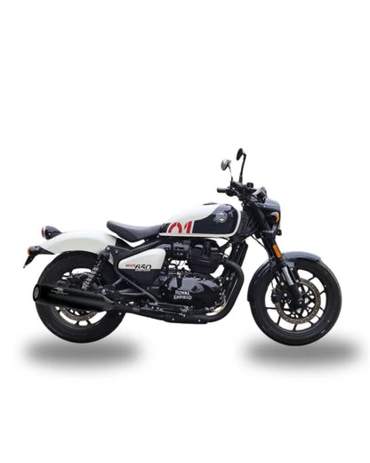 Red Rooster Performance Astral Exhaust for Royal Enfield Shotgun 650 - Black Finish