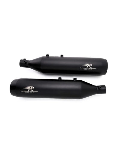 Red Rooster Performance Astral Exhaust for Royal Enfield Shotgun 650 - Black Finish
