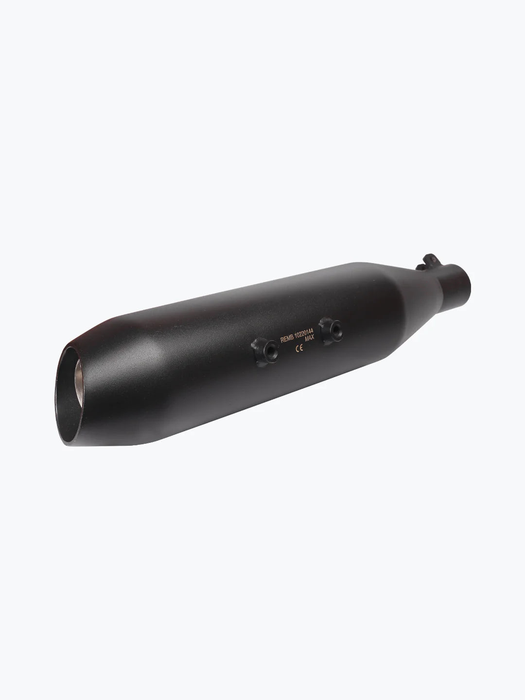 Red Rooster Performance Matte Black Rumbler Max Exhaust For Hunter 350