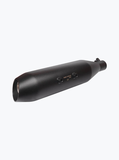 Red Rooster Performance Matte Black Rumbler Max Exhaust For Hunter 350