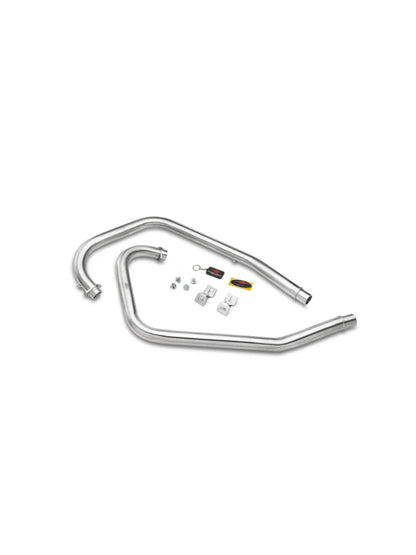 Red Rooster Performance Header Bend Pipe Stellar Polish  (DUAL O2 SENSOR) For Interceptor/Continental GT 650