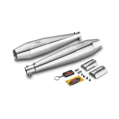 RED ROOSTER STELLAR EXHAUST POLISH (Silver) FOR ROYAL ENFIELD INTERCEPTOR & CONTINENTAL GT 650
