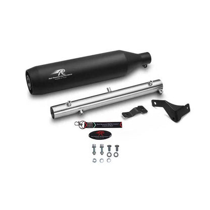Red Rooster Polestar Pro Black Exhaust for Meteor 350 & Classic Reborn 350