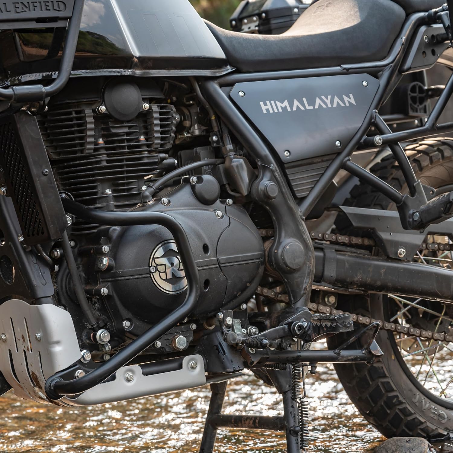 Royal Enfield Compact  Engine Guard for Himalayan & Scram 411