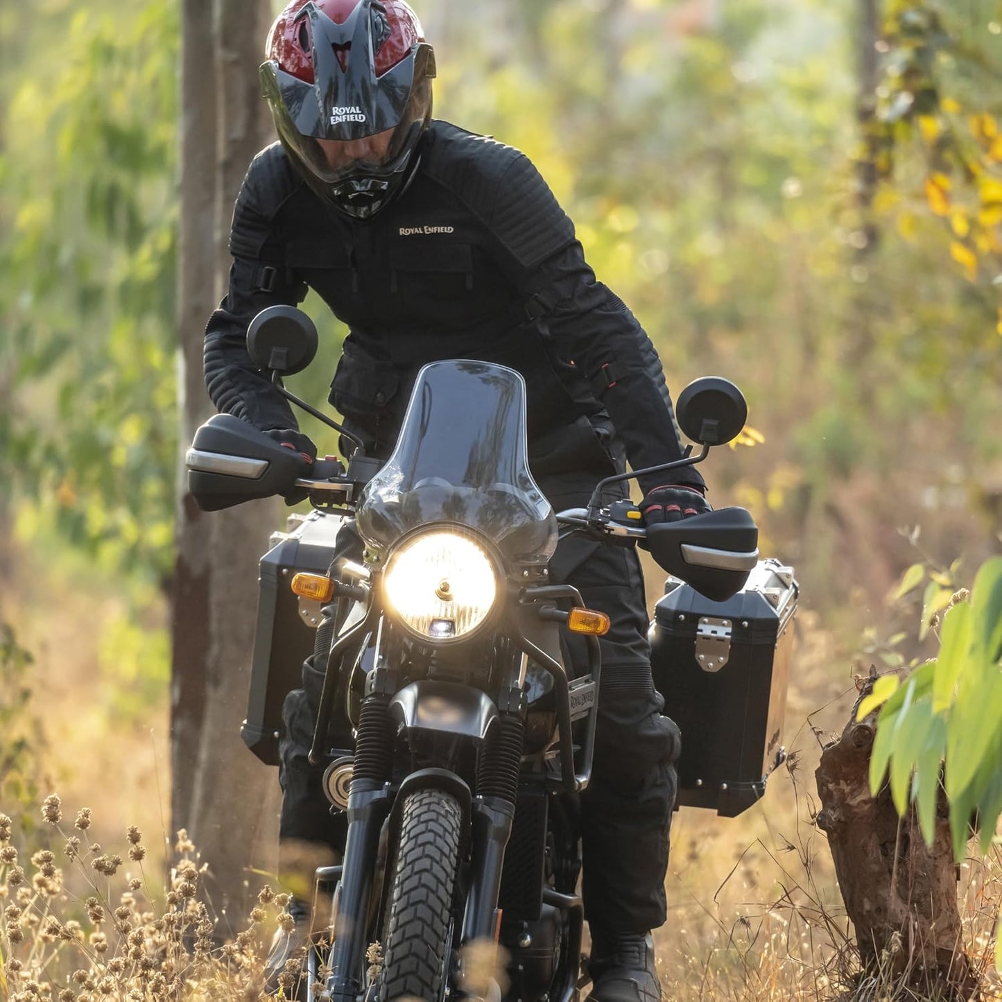 Royal Enfield Black Adventure Handguards For Himalayan, Scram, 411Classic & Bullet 350