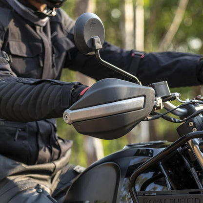 Royal Enfield Black Adventure Handguards For Himalayan, Scram, 411Classic & Bullet 350