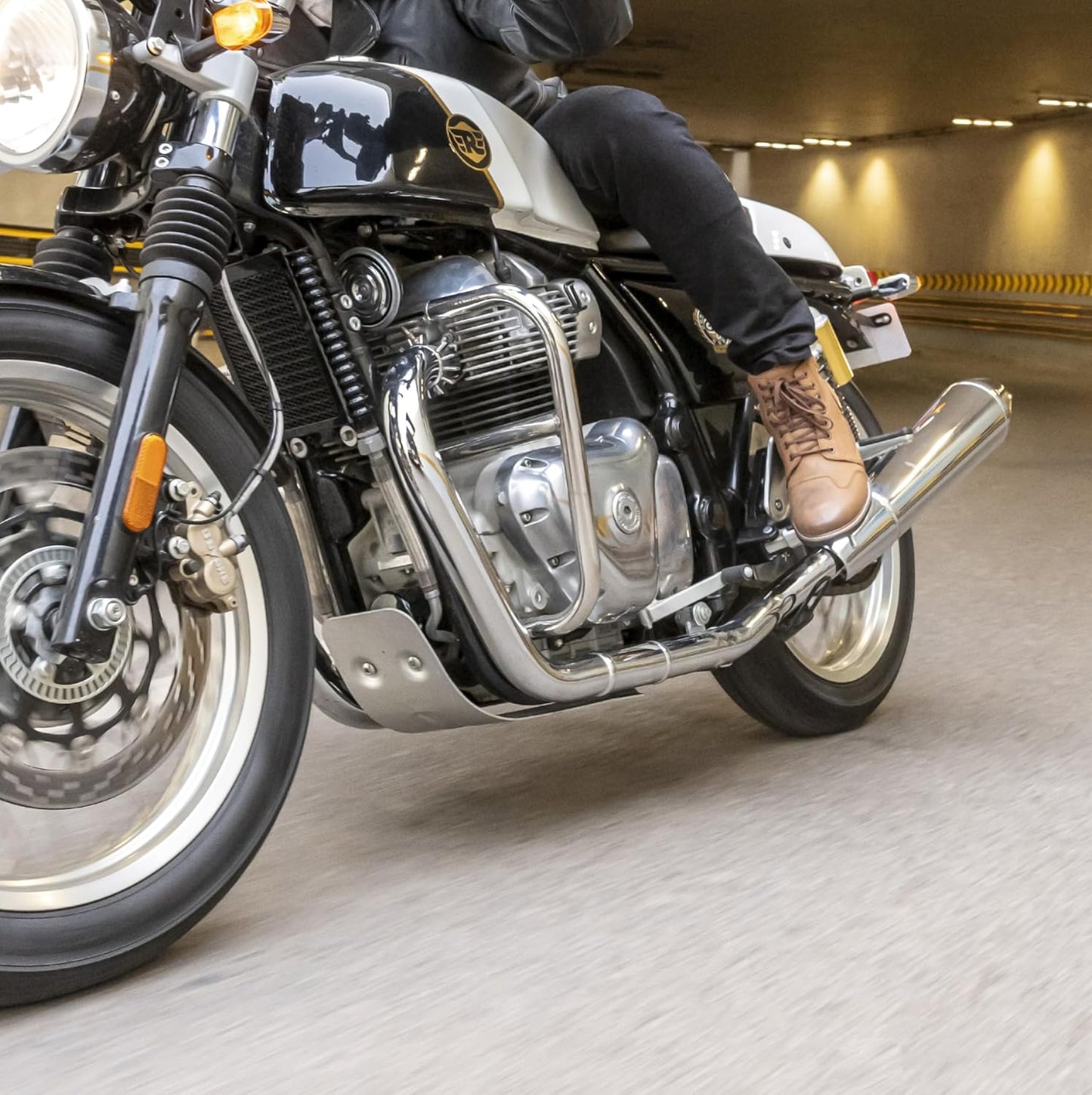 Royal Enfield Large Engine Guard, Stainless Steel for Interceptor 650 ,Continental GT 650