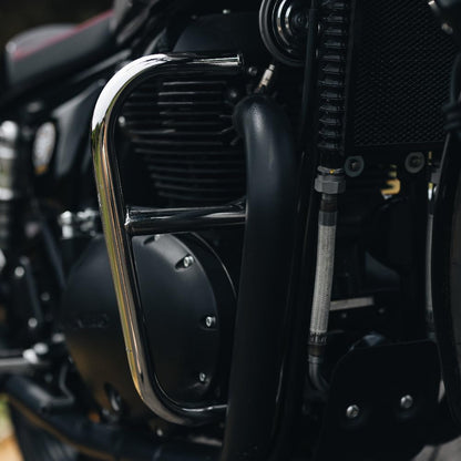Royal Enfield Large Engine Guard, Stainless Steel for Interceptor 650 ,Continental GT 650