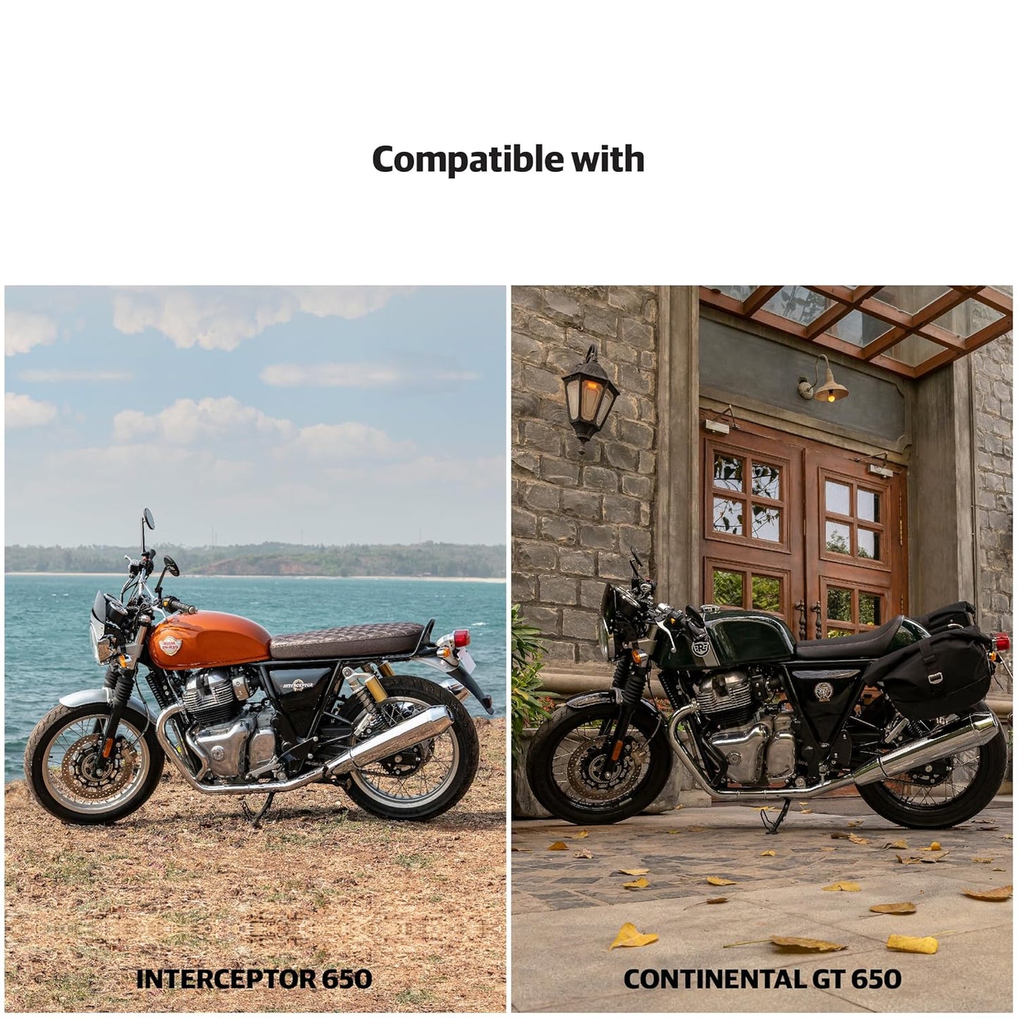 Royal Enfield Silver Sumpguard For Interceptor & Continental GT 650