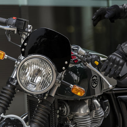 Royal Enfield Black Magic Flyscreen For Continental Gt & Interceptor 650