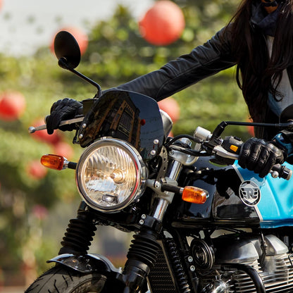 Royal Enfield Black Magic Flyscreen For Continental Gt & Interceptor 650