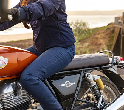 Royal Enfield Brown Signature Bench Seat for Interceptor 650