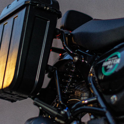 Royal Enfield Black Commuter Pannier Rail for Hunter 350