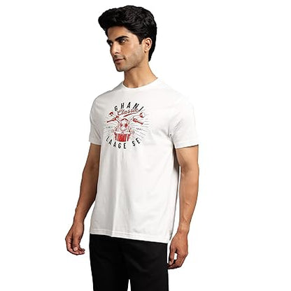 ROYAL ENFIELD GHANI CLASSIC LAAGE SE TSHIRT WHITE