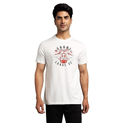 ROYAL ENFIELD GHANI CLASSIC LAAGE SE TSHIRT WHITE