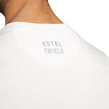 ROYAL ENFIELD GHANI CLASSIC LAAGE SE TSHIRT WHITE