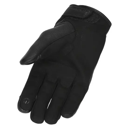 Royal Enfield Gritty Black Red & White Riding Gloves