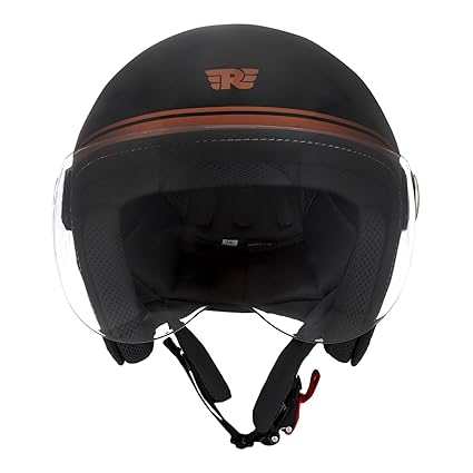 Royal Enfield J1B Chopper Helmet Black