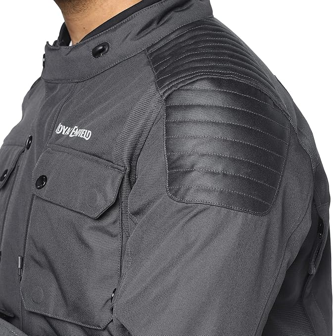 ROYAL ENFIELD KHARDUNGLA V2 RIDING JACKET GREY