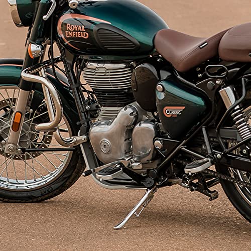 Royal Enfield Silver Deluxe Footpegs For Meteor/New Classic & New Bullet 350