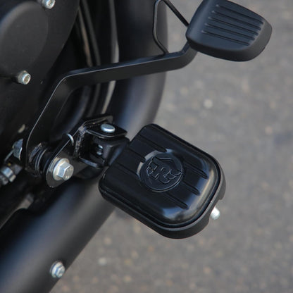 Royal Enfield Black Deluxe Footpegs For Meteor/New Classic & New Bullet 350