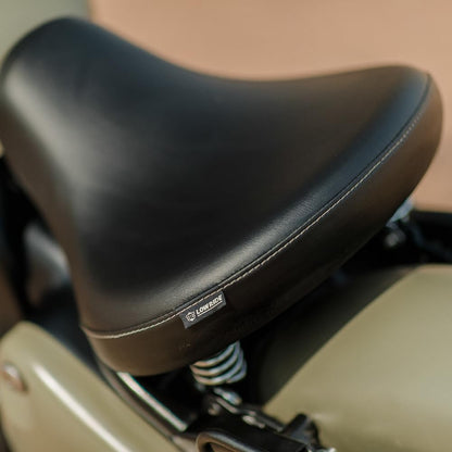 Royal Enfield Black Low Ride Rider Seat New Classic 350 Reborn