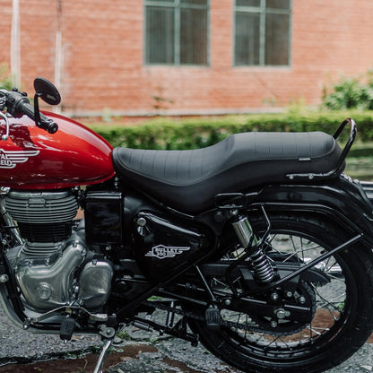 Royal Enfield Black Low Ride Dual Seat for New Bullet 350