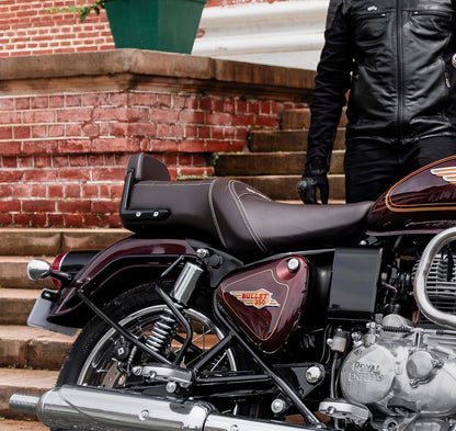 Royal Enfield Brown Touring Dual Seat for New Bullet 350