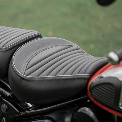 Royal Enfield Black Touring Rider Seat For New Classic 350 Reborn