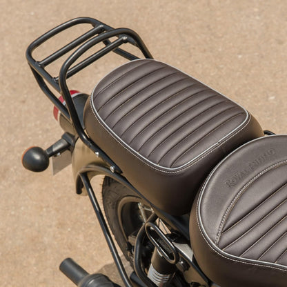 Royal Enfield  Brown Touring Passenger Seat For New Classic 350 Reborn