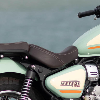 Royal Enfield Brown Touring Rider Seat for Meteor 350