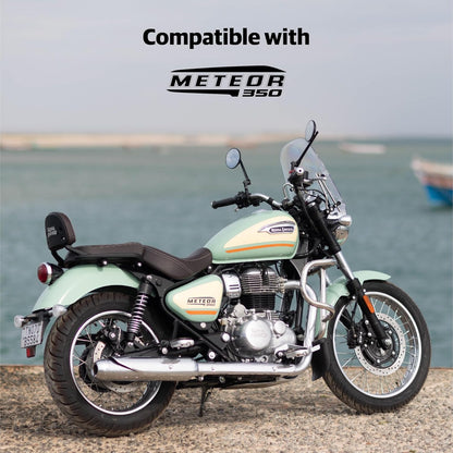 Royal Enfield Brown Touring Rider Seat for Meteor 350