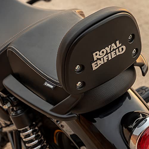 Royal Enfield Black Passenger Backrest Mounts For Meteor 350