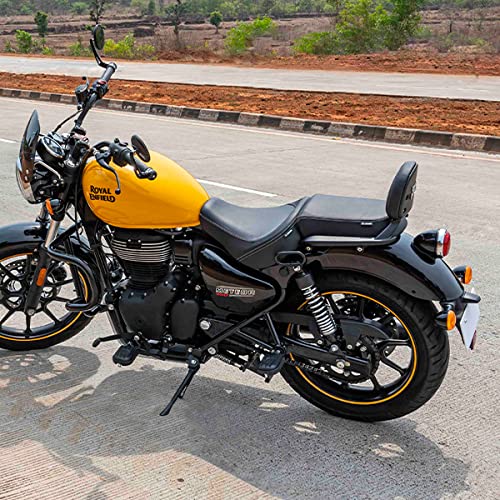 Royal Enfield Black Passenger Backrest Mounts For Meteor 350