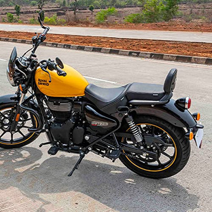 Royal Enfield Black Passenger Backrest Mounts For Meteor 350