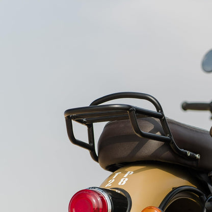 Royal Enfield Rear Rack Black For New Classic 350 Reborn