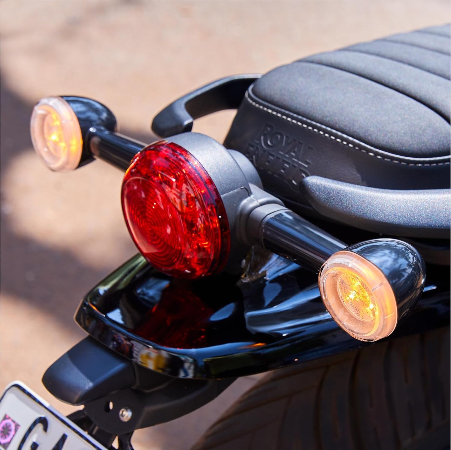 Royal Enfield Black Led Indicators for Hunter 350 & Meteor 350