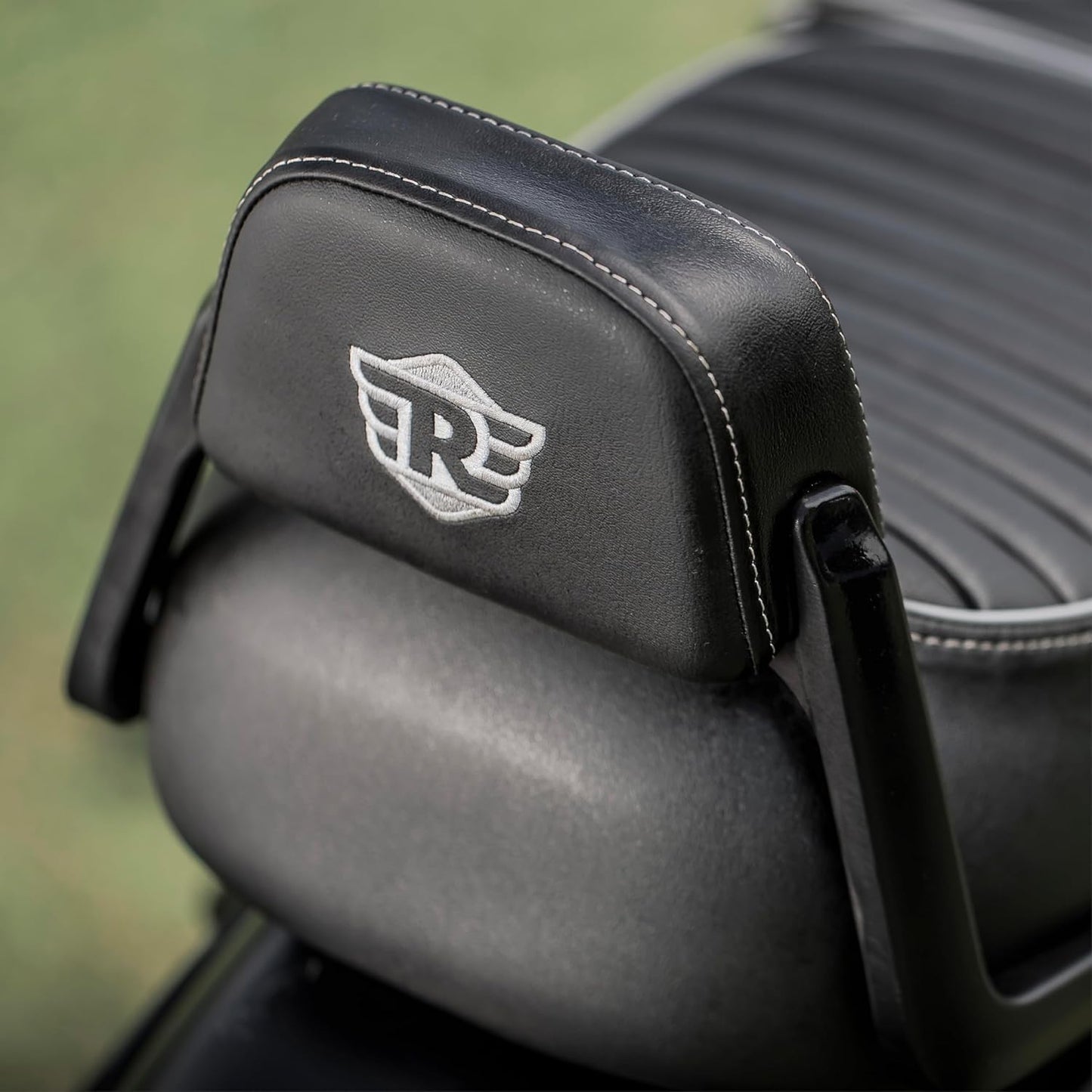 Royal Enfield Black Passenger Backrest Pad For Classic 350 Reborn