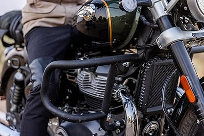 Royal Enfield Black Airfly Evo Engine Guards for Super Meteor 650 & Shotgun 650